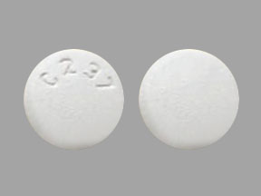 Pill C237 White Round is Albendazole