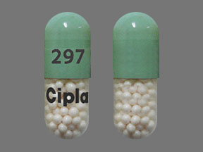 Pill 297 Cipla Clear Capsule/Oblong is Duloxetine Hydrochloride Delayed-Release