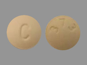 Pill C 373 White Round is Tadalafil