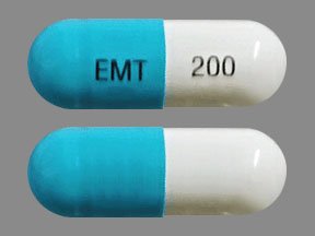 Pill EMT 200 is Emtricitabine 200 mg