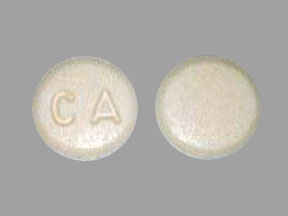Pill CA Orange Round is Amantadine Hydrochloride