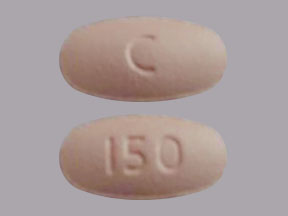Pill C 150 Peach Capsule/Oblong is Capecitabine