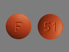 Pill F 51 Orange Round is Galantamine Hydrobromide