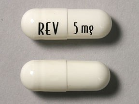 Pill REV 5 mg White Capsule-shape is Revlimid