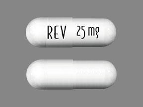 Pill REV 25 mg White Capsule-shape is Revlimid