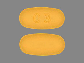 Pill C3 Yellow Oval is Rubraca