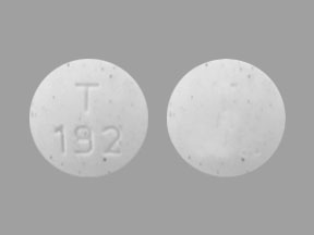 Acetaminophen and oxycodone hydrochloride 325 mg / 5 mg T 192