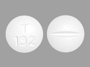 Acetaminophen and oxycodone hydrochloride 325 mg / 5 mg T 192