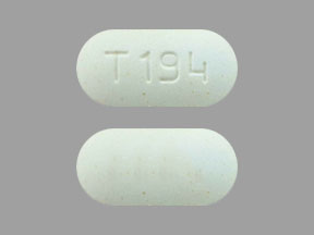 Acetaminophen and oxycodone hydrochloride 325 mg / 10 mg T 194