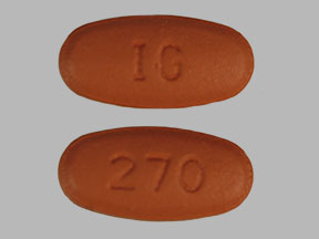 Quinapril hydrochloride 40 mg IG 270
