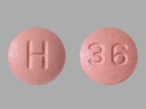 H 36 Pill Brown Round 7mm - Pill Identifier