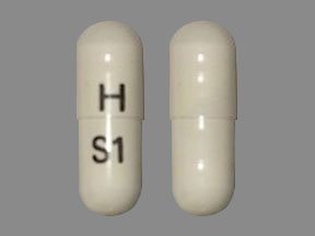 Pill H S1 White Capsule-shape is Silodosin