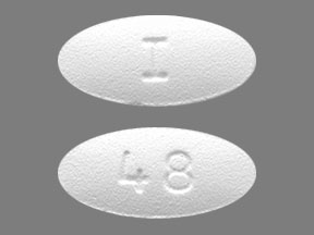 Pill I 48 White Elliptical/Oval is Famciclovir