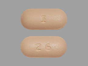 Pill I 26 is Levofloxacin 500 mg