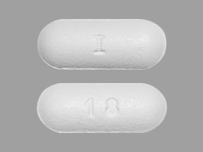 Pill I 18 White Capsule/Oblong is Levofloxacin