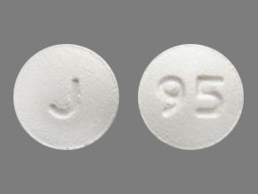 Pill J 95 White Round is Sildenafil Citrate