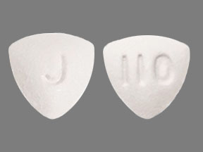Pill J 110 White Three-sided is Entecavir