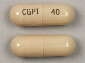 Oracea 40 mg (immediate release 30 mg / delayed release 10 mg) CGPI 40