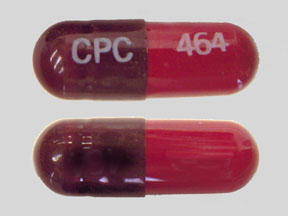 Pill CPC 464 Red Capsule/Oblong is Ferotrin