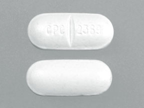 Pill CPC 2369 White Capsule/Oblong is Phospha 250 Neutral