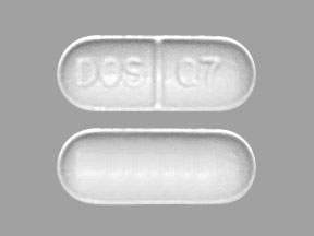 Pill DOS Q7 White Capsule/Oblong is Dosoquin