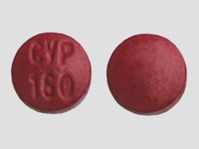 Pill CYP 160 is Rena-Vite Vitamin B Complex with C and Folic Acid