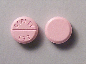 Pill COPLEY 133 Pink Round is Amiodarone Hydrochloride