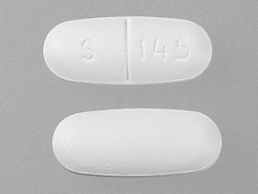 Pill S 145 White Capsule/Oblong is Amoxicillin