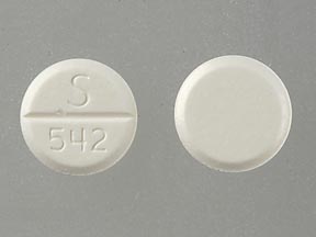 Pill S 542 White Round is Furosemide