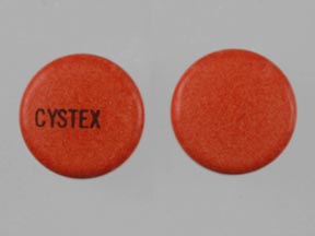 Pill CYSTEX is Cystex methenamine 162 mg / sodium salicylate 162.5 mg