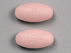 Pill R 194 Pink Oval is Mucinex Allergy