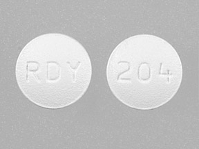 Pill RDY 204 White Round is Risperidone