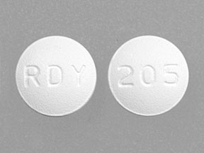 Pill RDY 205 White Round is Risperidone