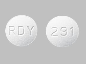 Pill RDY 291 White Round is Sumatriptan Succinate