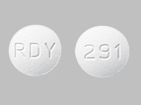 RDY 291 Pill White Round 8mm - Pill Identifier