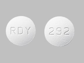 Pill RDY 292 White Round is Sumatriptan Succinate