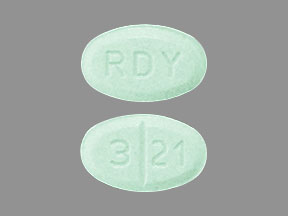 Pill RDY 3 21 Green Oval is Glimepiride
