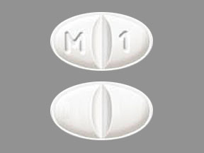 Metoprolol succinate extended-release 25 mg M 1