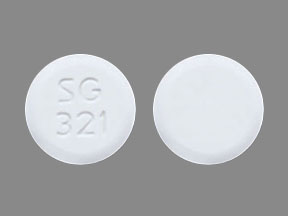 Lamotrigine (orally disintegrating) 100 mg SG 321