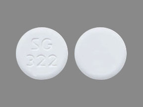 Lamotrigine (orally disintegrating) 200 mg SG 322
