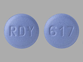 Pill RDY 617 Blue Round is Eszopiclone