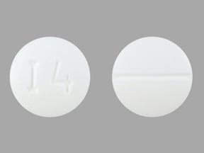 Pill I4 is Meprobamate 400 mg