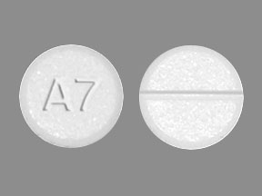 Pill A7 White Round is Cyproheptadine Hydrochloride
