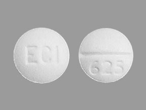 Pill ECI 625 White Round is Phenobarbital