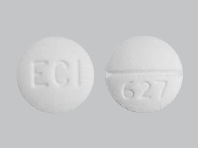 Pill ECI 627 is Phenobarbital 64.8 mg (1 grain)