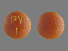 Phenazopyridine hydrochloride 100 mg PY 1