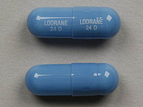 Lodrane 24d 12 mg / 90 mg LODRANE 24 D LODRANE 24 D LODRANE 24 D