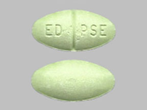 Pill ED PSE Green Oval is Ed A-Hist PSE