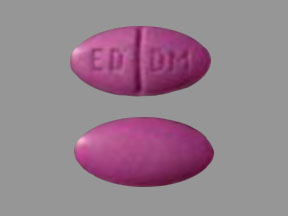 La pilule ED DM est Ed A-Hist DM maléate de chlorphéniramine 4 mg / bromhydrate de dextrométhorphane 10 mg / chlorhydrate de phényléphrine 10 mg