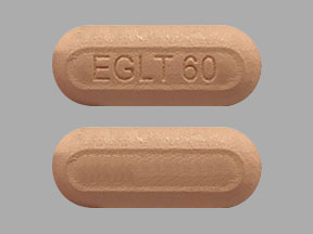 Pill EGLT 60 Orange Capsule/Oblong is Arymo ER